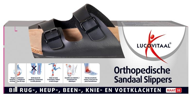 Lucovitaal Lucovitaal Orthopedische sandalen maat 38 (1 Paar)