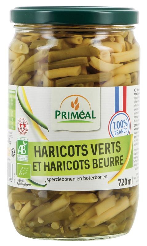 Primeal Primeal Sperziebonen en boterbonen uit Frankrijk bio (660 gr)