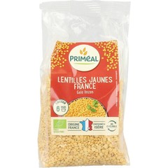 Primeal Gele linzen uit Frankrijk bio (400 gr)