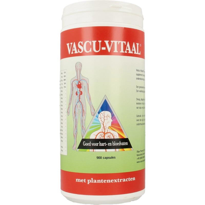 Vascu Vitaal Vascu Vitaal Vascu Vitaal plantenextracten (900 caps)