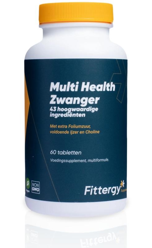 Fittergy Fittergy Multi health zwanger (60 tab)