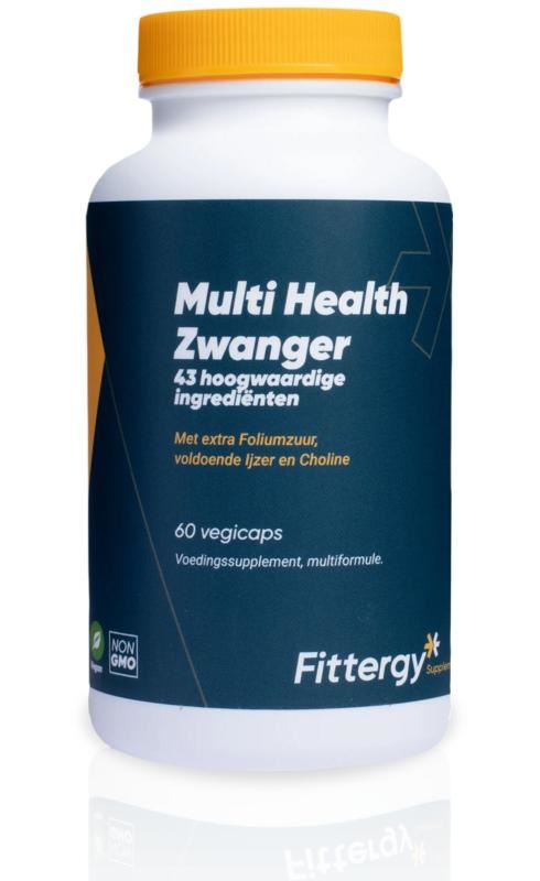 Fittergy Fittergy Multi health zwanger (60 vega caps)