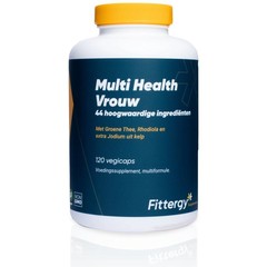 Fittergy Multi health vrouw (120 vega caps)