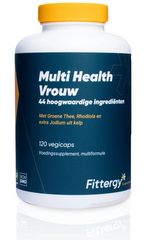 Fittergy Fittergy Multi health vrouw (120 vega caps)