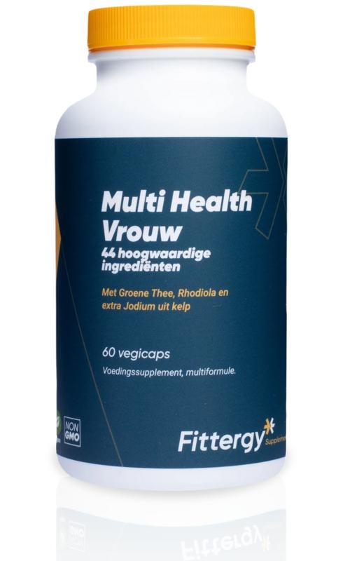 Fittergy Fittergy Multi health vrouw (60 vega caps)