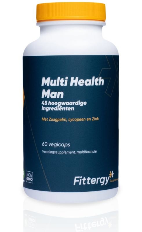 Fittergy Fittergy Multi health man (60 vega caps)