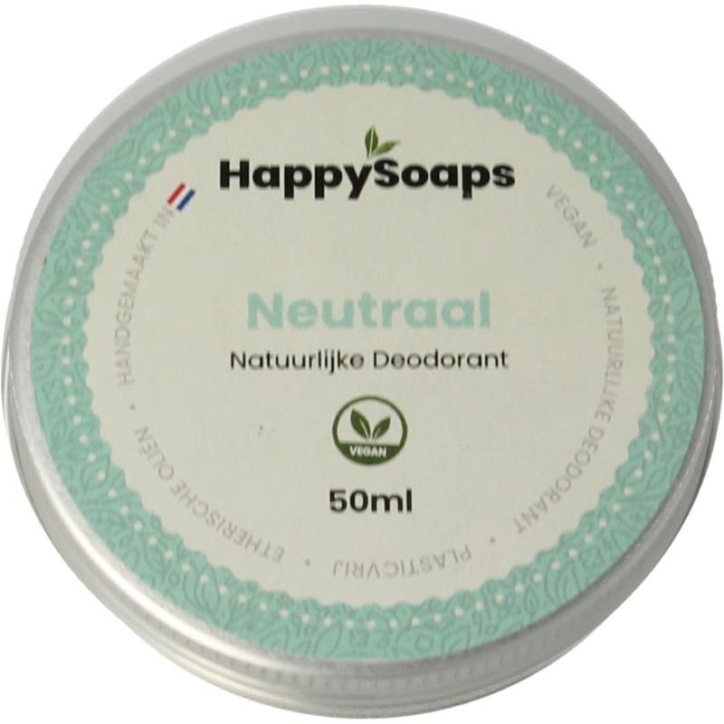 Happysoaps Happysoaps Deodorant neutraal (50 gr)