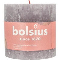 Bolsius Bolsius Shine rustiekkaars frosted lavender (1 st)