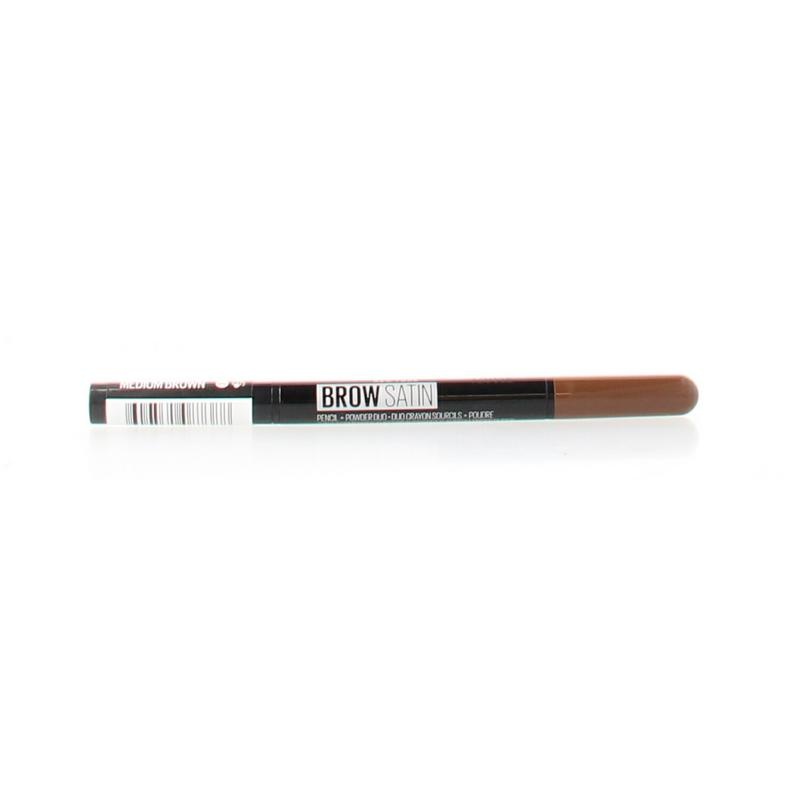 Maybelline Maybelline Eye studio brow satin duo 02 medium brown (1 st)