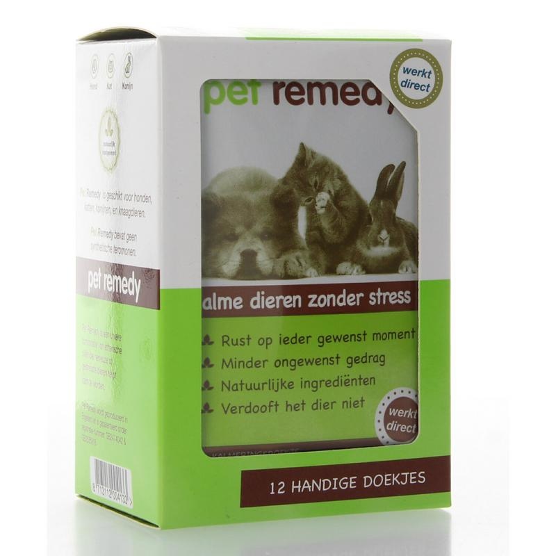 Pet Remedy Pet Remedy Kalmerende doekjes (12 st)