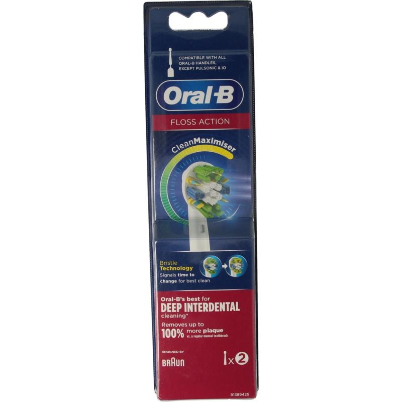 Oral B Oral B Opzetborstel flossaction (2 st)