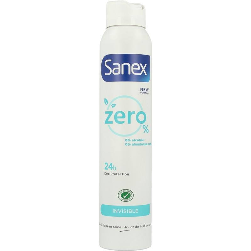 Sanex Sanex Deodorant zero % invisible (200 ml)