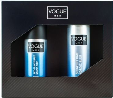 Vogue Vogue Men nordic blue anti/transpirant/foam (2 st)