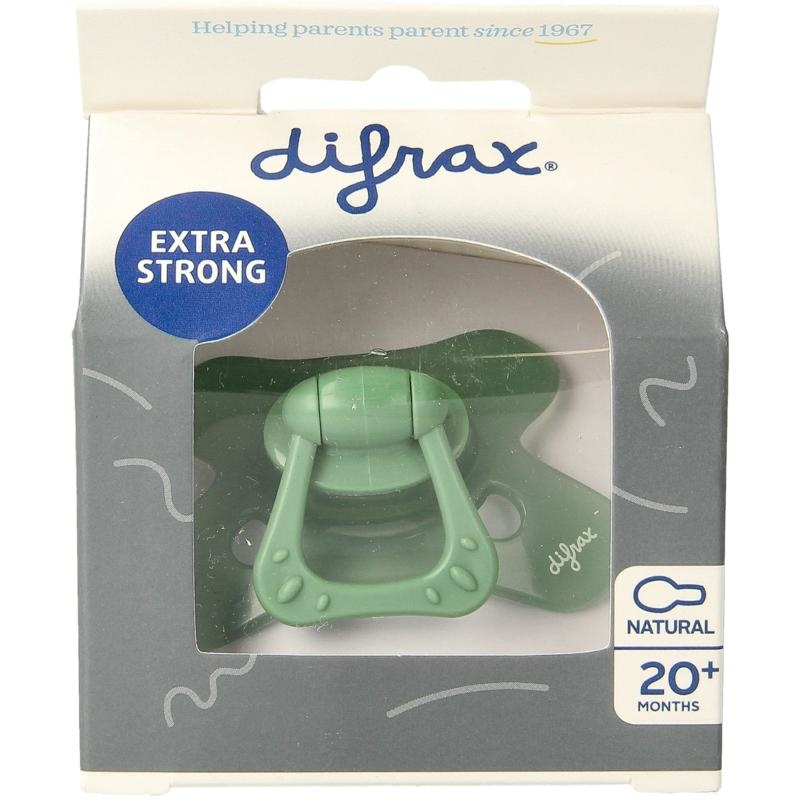 Difrax Difrax Fopspeen natural 20+ maanden olive (1 st)