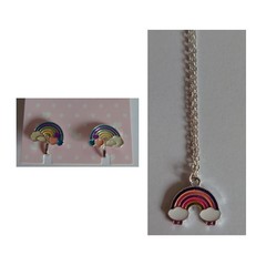 Jewels Ketting oorclip regenboog (1 st)