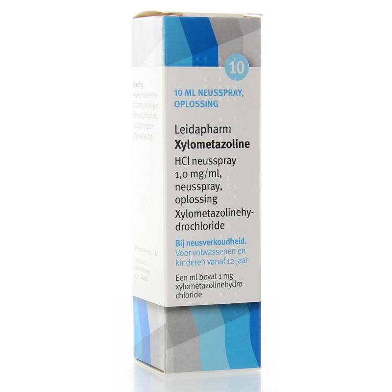 Leidapharm Leidapharm Xylometazoline hcl neusspray 1mg/ml uad (10 ml)