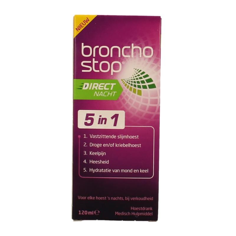 Bronchostop Bronchostop Siroop nacht (120 ml)