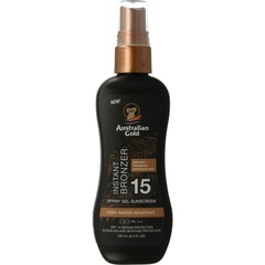 Australian Gold Spray gel met bronzer SPF15 (100 ml)