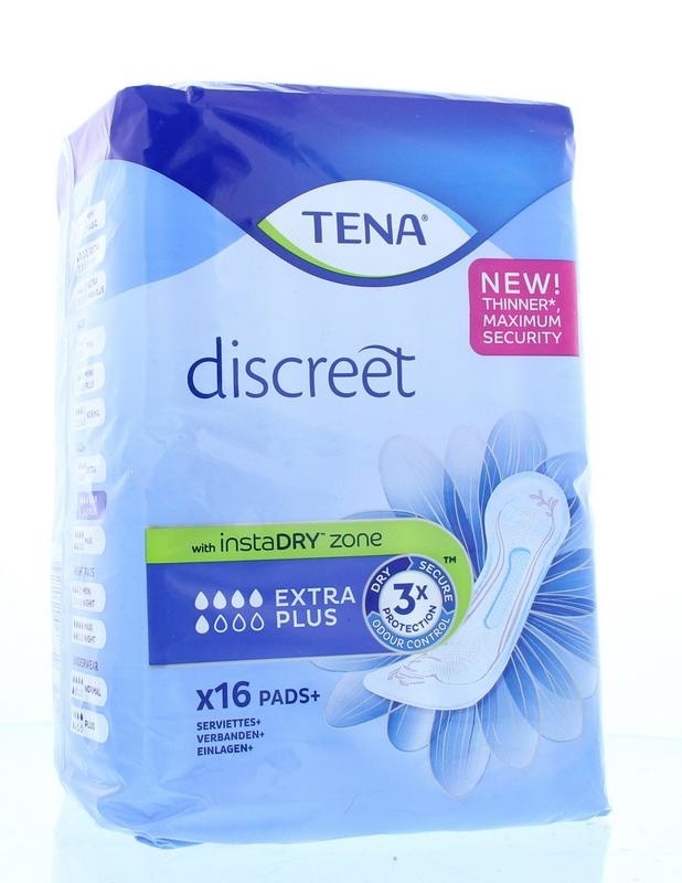 Tena Tena Discreet extra plus (16 st)