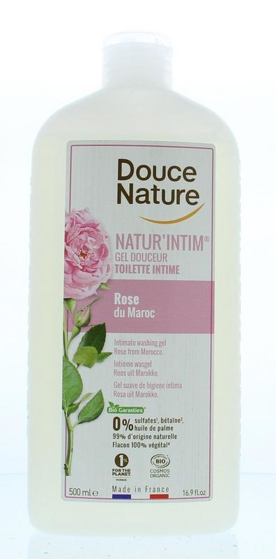 Douce Nature Douce Nature Natur intim intieme wasgel rose bio (500 ml)