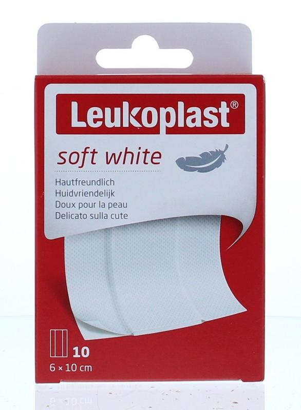Leukoplast Leukoplast Soft white 6 x 10cm (10 st)