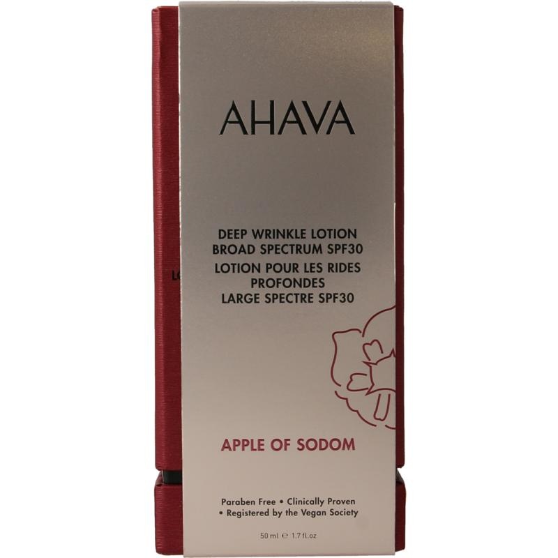 Ahava Ahava Deep wrinkle lotion SPF30 (50 ml)