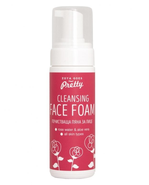 Zoya Goes Pretty Zoya Goes Pretty Cleansing face foam rose & aloe vera (50 ml)