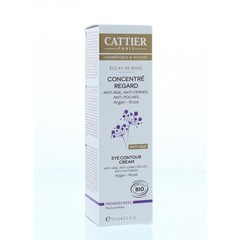 Cattier Oogcreme eclat de rose contour treatment (15 ml)