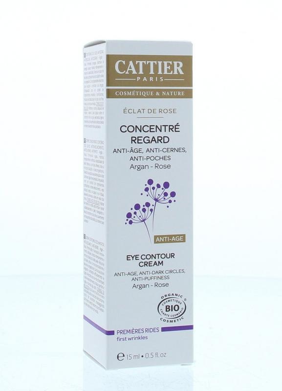 Cattier Cattier Oogcreme eclat de rose contour treatment (15 ml)