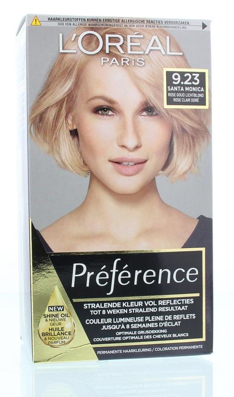 Loreal Loreal Preference rosegold 9.23 lichtblond (1 Set)