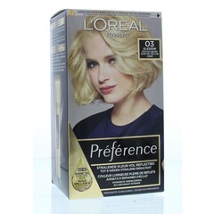 Loreal Preference 03 super licht asblond (1 Set)