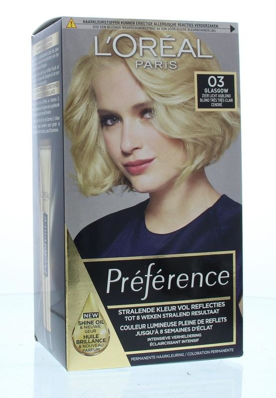 Loreal Loreal Preference 03 super licht asblond (1 Set)