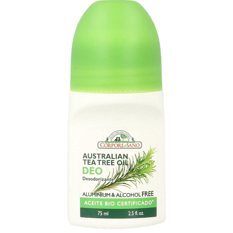 Soria Soria Deodorant roller tea tree (75 ml)