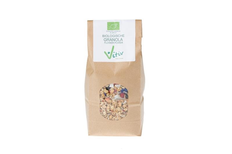 Vitiv Vitiv Granola flower power bio (500 gr)