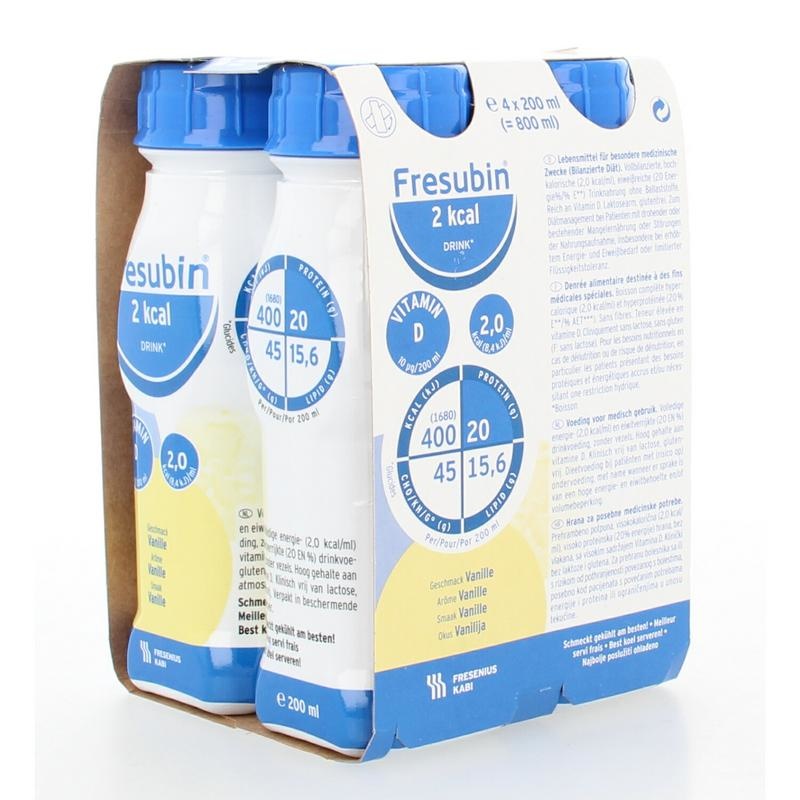 Fresubin Fresubin Drink vanille 2kcal (4 st)