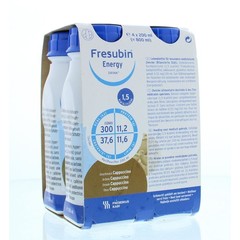 Fresubin Energy drink cappucino 200ml (4 st)