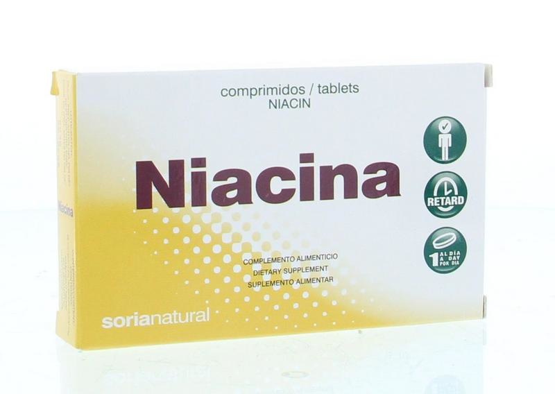 Soria Vitamine B3 retard 16 mg (48 tab)