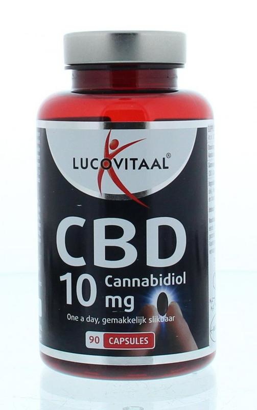 Lucovitaal Lucovitaal CBD 10mg (90 caps)