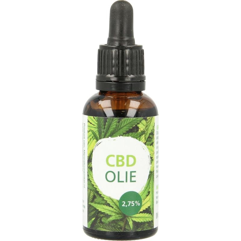 Mijnnatuurwinkel Mijnnatuurwinkel CBD olie 2.75% (30 ml)