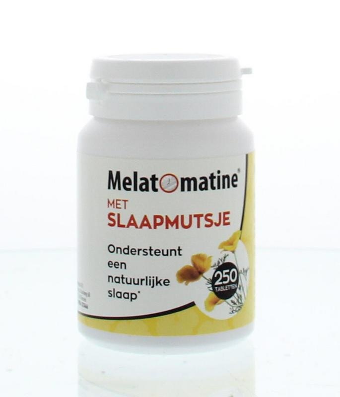 Melatomatine Melatomatine Met slaapmutsje (250 tab)