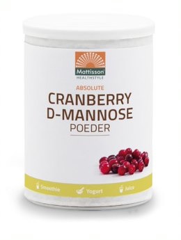 Mattisson Mattisson Cranberry D-mannose poeder (100 gr)