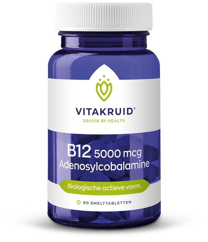 B12 5000 mcg Actief Adenosylcobalamine