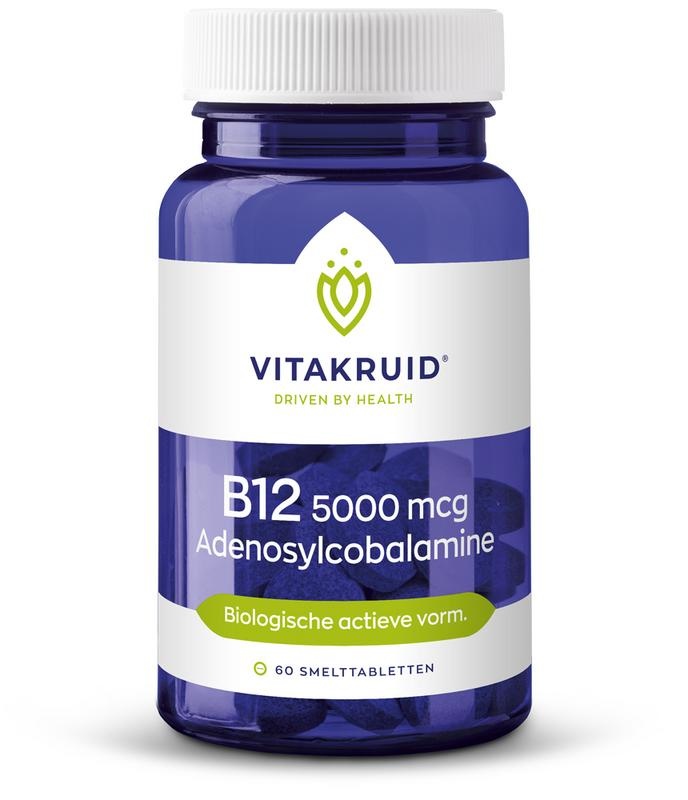 Vitakruid Vitakruid B12 5000 mcg adenosylcobalamine (60 tab)