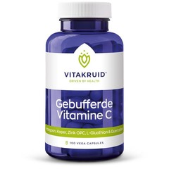 Vitakruid Gebufferde Vitamine C (100 vega caps)