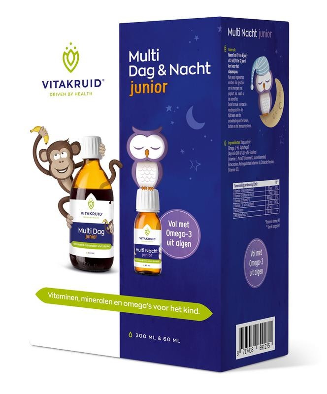 Vitakruid Vitakruid Multi dag & nacht junior (360 ml)