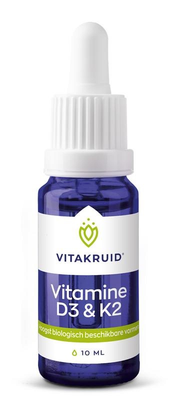 Vitakruid Vitakruid Vitamine D3 & K2 (10 ml)