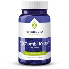 Vitakruid B12 Combi 10.000 met folaat (60 tab)
