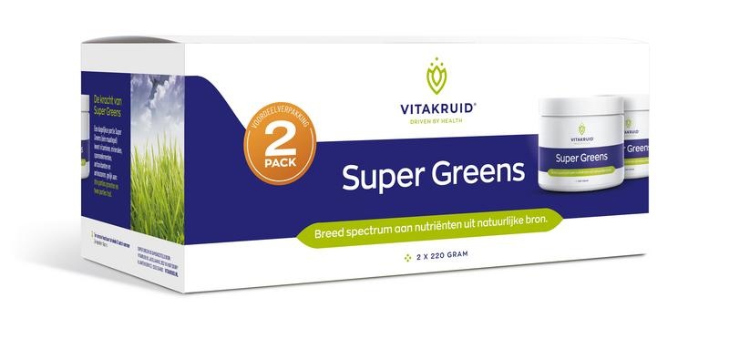Vitakruid Vitakruid Super Greens 2-pack 220 gr (2 st)