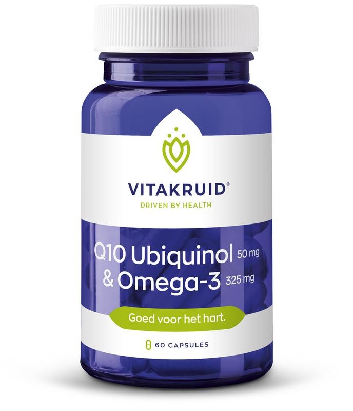 Vitakruid Vitakruid Q10 ubiquinol 50 mg & omega-3 325 mg (60 caps)