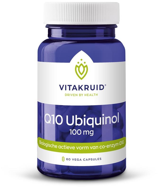 Vitakruid Vitakruid Q10 Ubiquinol 100 mg (60 vega caps)
